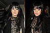 Photos of Lily Allen With Hair Extensions and Sleek Straight Fringe
