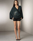 Peacock Kimono Jacket & High-Waist Shorts Peacock Kimono Jacket & High-Waist Shorts