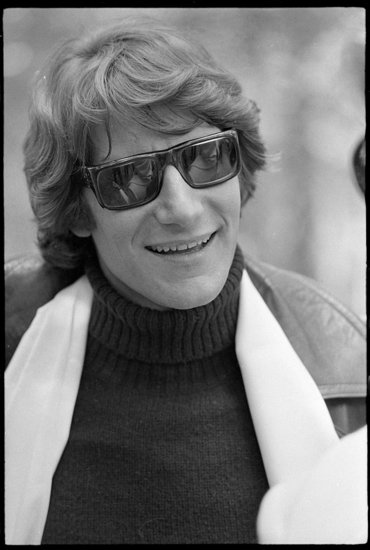 1968: Yves Saint Laurent during the CBS special "The Paris Collections Fall Fashion Preview."
