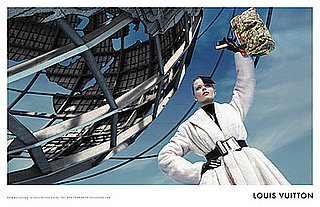 Eva Herzigova, Louis Vuitton Unite In Front of Unisphere 