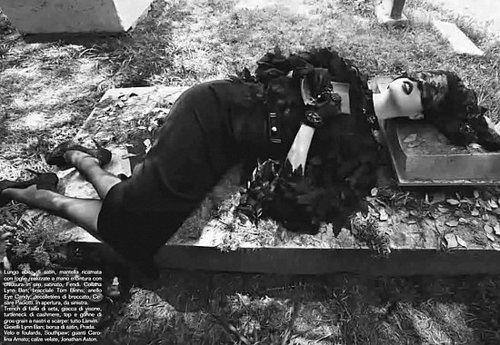 August 2008 Vogue Italia: Still A Fan of Black Clothes, But What About Black Models? August 2008 Vogue Italia: Still A Fan of Black Clothes, But What About Black Models?