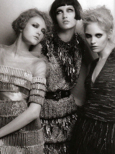 Karl Lagerfeld: Still Bobbing Along for Numero September 2008