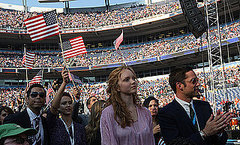 Lily Cole Is Into the Obamarama