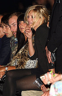 Kate Moss Pops In at Vivienne Westwood Spring 2009