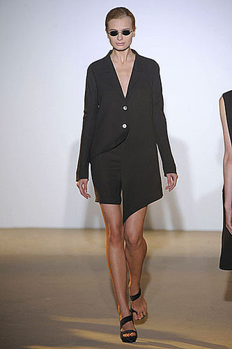 Raf Simons Sees the Benefits of Fringe for Jil Sander Spring 2009 Raf Simons Sees the Benefits of Fringe for Jil Sander Spring 2009