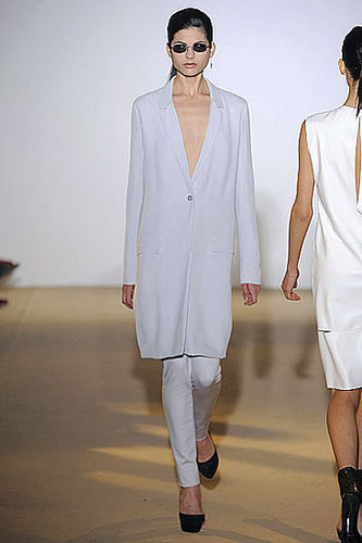 Raf Simons Sees the Benefits of Fringe for Jil Sander Spring 2009 Raf Simons Sees the Benefits of Fringe for Jil Sander Spring 2009