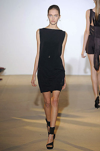 Raf Simons Sees the Benefits of Fringe for Jil Sander Spring 2009 Raf Simons Sees the Benefits of Fringe for Jil Sander Spring 2009