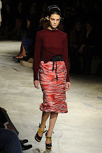 Miuccia Prada Goes Fishing for Crumpled Clothes Miuccia Prada Goes Fishing for Crumpled Clothes
