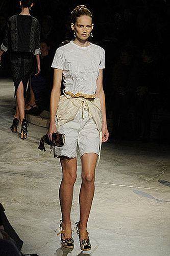Miuccia Prada Goes Fishing for Crumpled Clothes Miuccia Prada Goes Fishing for Crumpled Clothes