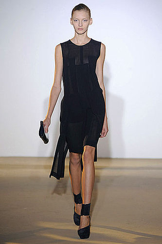 Raf Simons Sees the Benefits of Fringe for Jil Sander Spring 2009 Raf Simons Sees the Benefits of Fringe for Jil Sander Spring 2009
