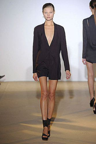 Raf Simons Sees the Benefits of Fringe for Jil Sander Spring 2009 Raf Simons Sees the Benefits of Fringe for Jil Sander Spring 2009