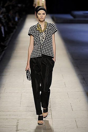 Dries Van Noten Checks In for Spring 2009 Dries Van Noten Checks In for Spring 2009