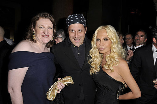 Glenda Bailey, Isaac Mizrahi, Donatella Versace. Glenda Bailey, Isaac Mizrahi, Donatella Versace.