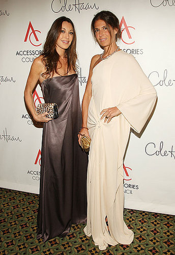 Tamara Mellon and Vanity Fair's Elizabeth Saltzman Walker, both in Halston. Tamara Mellon and Vanity Fair's Elizabeth Saltzman Walker, both in Halston.