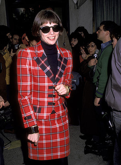 Feb.1990: They might not be the Chanel sunnies she wears today, but 18 years ago, the trademark sunglasses were already in 