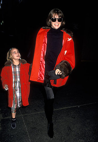 Nov. 1993: Taking daughter Bee Shaffer to the premiere of The Nutcracker. Nov. 1993: Taking daughter Bee Shaffer to the premiere of The Nutcracker.