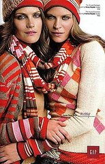 Rayder Sisters, Lily Donaldson, Anja Rubik, and Erin Wasson Fall Into the Holiday Gap
