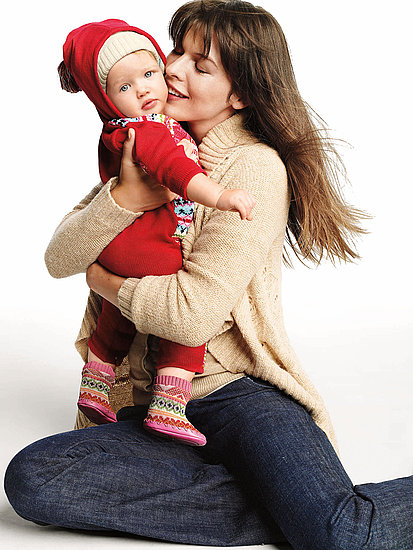 Milla Jovovich and her daughter Ever.