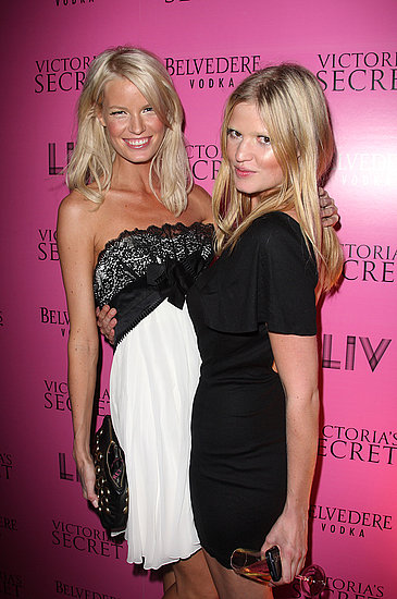 Caroline Winberg and Lara Stone. Caroline Winberg and Lara Stone.