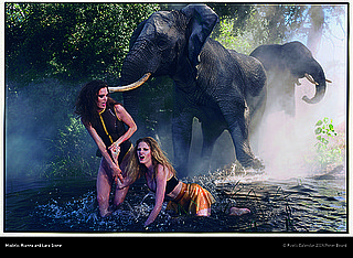 Bugs, Elephants, and Models Unite in Botswana for Pirelli 2009