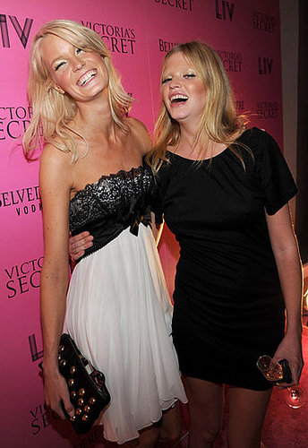 Caroline Winberg and Lara Stone. Caroline Winberg and Lara Stone.