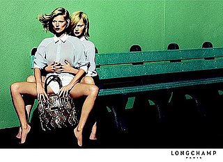 Kate Moss and Sasha Pivovarova Pair Up for Longchamp Spring 2009