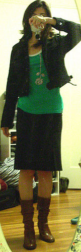 cropped jacket