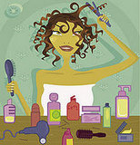 Salon Hair Product Samples