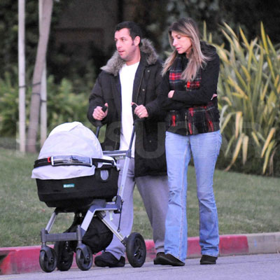 Adam Sandler's Sunny Stroll Adam Sandler's Sunny Stroll