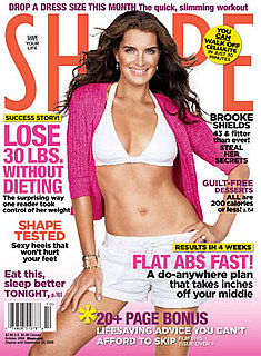 Brooke Shields on Shape, Talks About Being Out of Shape