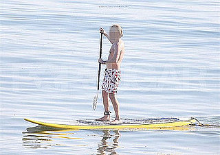 Owen Wilson SUPing