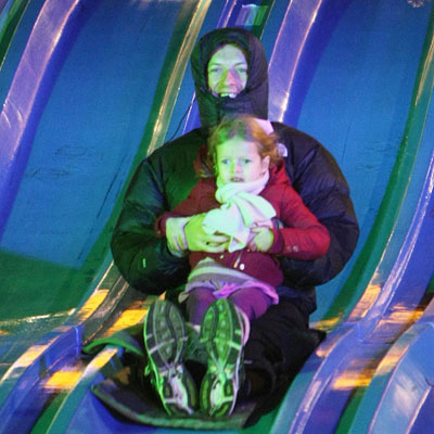 The Apple Doesn't Fall Far From the Slide The Apple Doesn't Fall Far From the Slide