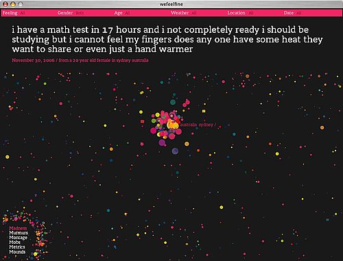 Website of the Day: WeFeelFine.org
