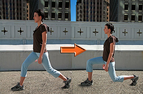 Back to Basics: Stationary Reverse Lunge