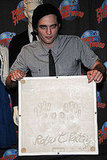 Robert Pattinson´s kiss accident