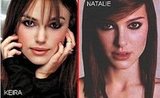 Natalie Portman and Keira Knightley-Separated At Birth?