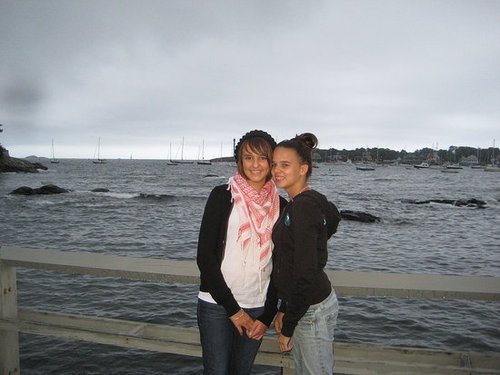By the sea...