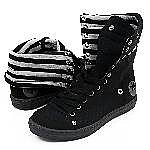 Steve Madden Fix Stud Flats Black: STUDMD-BLACKFAB- CutesyShoes