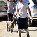 Pics of Justin and Jess Hiking with Dog 1-14-09