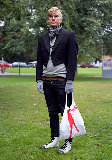 Man street style.