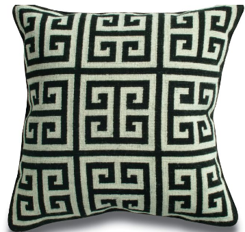 Steal of the Day:  Jonathan Adler Greek Key Pillow