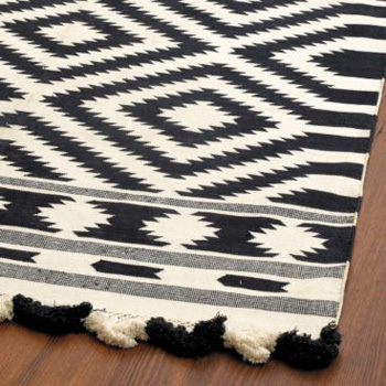 Nice and New: Ballard Designs Elina Dhurrie Rug