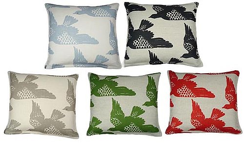 Nice and New: Hable Construction Cayenne Birds Pillow