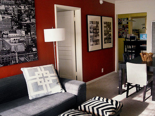 Found It! Zebra Kilim Stool