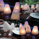DIY Wine Glass Candle Lampshades DIY Wine Glass Candle Lampshades