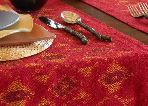 Steal of the Day: Silk Ikat Table Runner