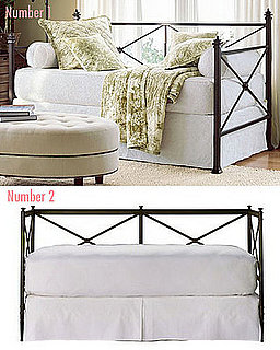 Less or More: Crossbar Iron Daybeds