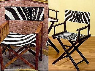 Less or More: Zebra Director Chairs