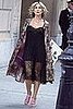 Get the Look: Carrie in Pleats, Lace, and Louboutins