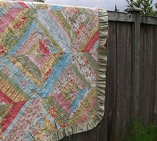 Etsy Find:  Summer Patchwork Quilt